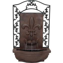 Sunnydaze XCA-132388002-I French Lily Outdoor Fountain Iron