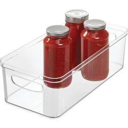 iDESIGN 8"x16"x5" Crisp Bin Clear