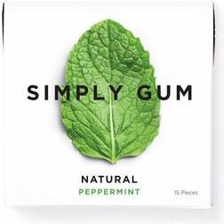 Simply Simply Gum Natural Chewing Gum Peppermnt