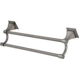 Kingston Brass BAH612318BS Monarch 18-Inch Dual Towel Bar