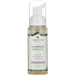 Tree To Tub To Tub, Soapberry Gentle Foaming Face Wash Cleanser, Moisturizing, pH Balanced
