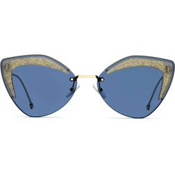 Fendi FF 0355/S Cateye - Blue 66