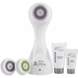 Gibson Value Satin Smooth Hydrasonic Professional Dermal Cleansing Brush Kit Touch