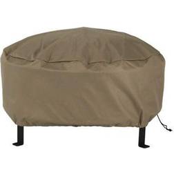 Sunnydaze Outdoor Heavy-Duty Weather-Resistant PVC 300D Fire Pit Cover