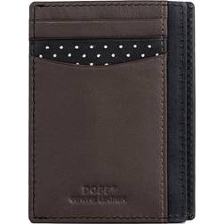 Dopp Alpha RFID Front Pocket Get Away Wallet, Black