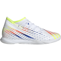 adidas Predator Edge .3 Indoor - Cloud White/Solar Yellow/Power Blue
