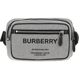 Burberry Horseferry Print Cotton Canvas Bum Bag