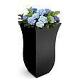 Mayne Valencia 30 Neptune Blue Polyethylene Planter