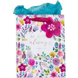 Be Joyful Always Gift Bag, Medium