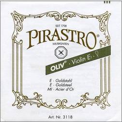 Pirastro Oliv Series Violin E String 4/4 Weich Ball End