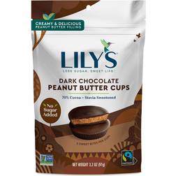 Lily's Dark Chocolate Peanut Butter Cups 3.2 pouch