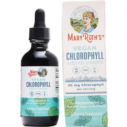 MaryRuth Organics Vegan Chlorophyll Liquid Drops Peppermint 50 mg.