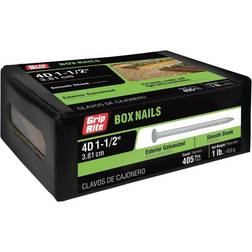 Grip-Rite Grip-Rite #14 1-1/2 4-Penny Hot-Galvanized Steel Box Nails 1pcs