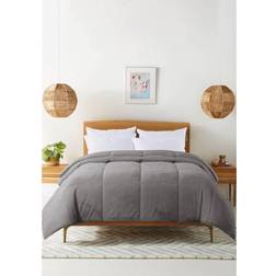 St. James Home Cozy Down Alternative Bedspread Gray (269.2x228.6cm)