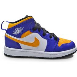 Nike Jordan 1 Mid PS - Dark Concord/White/Black/Taxi