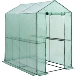 Gardebruk Walk-In Foil Greenhouse 6x6x4ft Grow Garden