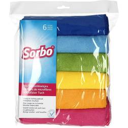 Sorbo Sorbo Microfibre Cloths, Multi Color, 40cm 40cm