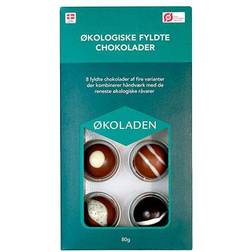 Økoladen Fyldte 8 stk 80g