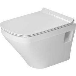 Duravit DuraStyle compact vægtoilet 370x480mm Rimless med WonderGliss