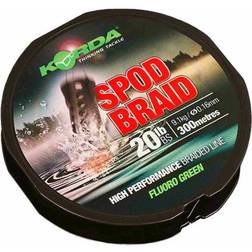 Korda Marker Braid Fluoro Green 20lb 300m 0.16mm