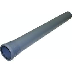 Pipelife Avloppsrör 110X3,4 mm L=1M 1 Muff