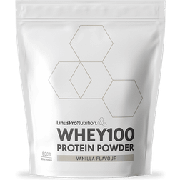 LinusPro Nutrition Whey 100 Protein Powder Vanilla 500g