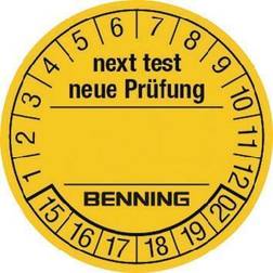 Benning Keuringsticker 300 St