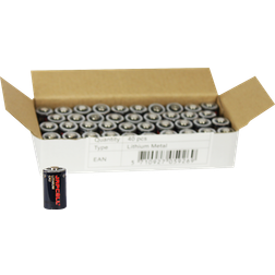 Japcell lithium CR2 batteri, 40 stk