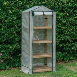 Grow It Premium Wood Growhouse 4 Tier væksthus