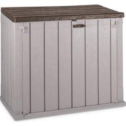 Toomax 29.5 Taupe Gray/Brown Stora Way All Weather Storage Shed Cabinet (Superficie edificio )