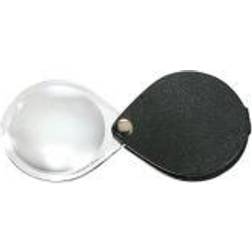Eschenbach 1740550 Lente dingrandimento pieghevole con custodia in pelle Ingrandimenti: 3.5 x Lente: Ø 50 mm Nero