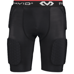 McDavid Hex Thudd Shorts Värme- & stödskydd Black/White XXL