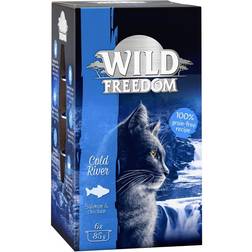 Wild Freedom Sparepakke: 24 85 Wild Freedom Adult bakke - Cold River - Laks & Kylling