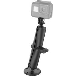 Drill-Down Mount with Double Socket Arm with Action Camera Adapter