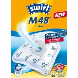 Swirl M48 Sacchetto Aspirapolvere 4 pz