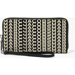 Marc Jacobs The Monogram continental wristlet wallet - women - Lamb