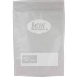 LEM 16 Zipper Top Gallon Vacuum Bags, Clear