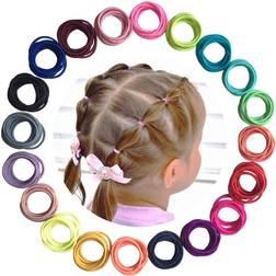 Baby Hair Ties for Girls - 200Pcs Small Elastic Toddler Hair Ties