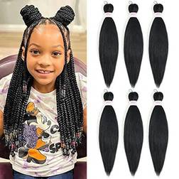 Hair 20 Inch 6 Packs Pre Stretched Braiding Hair Omber Braiding Hair Box