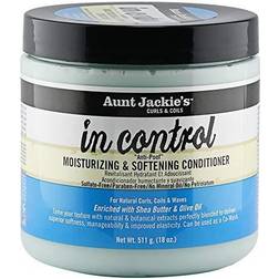 Aunt Jackie's Aunt Jackie s Curls and Coils Quench Moisture Intensive LeaveIn Hair Conditioner Waves Enriched Butter