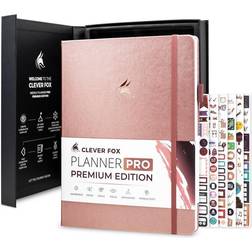 Undated PRO Planner Weekly/Monthly 8.5"x11" Rose Gold