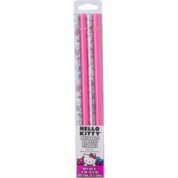 Silver Buffalo Sanrio Hello Kitty Kawaii Treats Reusable Plastic Straws Set of 4