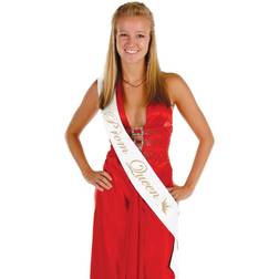 Prom Queen Satin Sash Party Accessory (1 count) (1/Pkg)