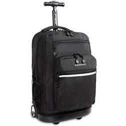 J World new york sundance rolling backpack, black, one size