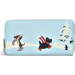 London Wallets ICICLE - Icicle & White Ice Skating Dogs Wallet