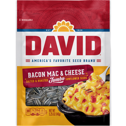 David Seeds Roasted & Salted Bacon Mac & Cheese Jumbo Sunflower Seeds Keto