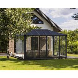 Canopia Palram Ledro Gazebo 10 14 Gray/Bronze, HG9189