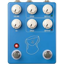 Jhs Pedals Artificial Blonde Madison Cunningham Artist Signature Vibrato/Modulation Tone Effects Pedal Blue Nova