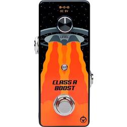 Pigtronix Class A Boost Utility Effects Pedal Black And Yellow