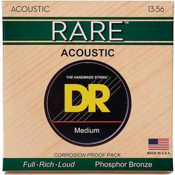 DR Strings Rare Phosphor Bronze Medium Heavy Acoustic Guitar Strings